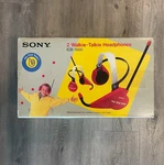 Vintage 1987 My First Sony 2 Walkie Talkie Icb 1000 Headphones New Not Tested. Fixed Price $199.99.