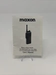 Maxon Heavy Duty Series CP/CS-0510-HD/0520-HD Fm Hand Held Tw Radio User Manual. Fixed Price $14.99.