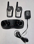2X Cobra PR550WX Hand Held Audio Compass Micro Talkie W/charging Dock Tested. Fixed Price $35.51.