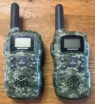 Wishouse Walkie Talkies Set Of 2 Radio Pair Long Range Camouflage Army. Fixed Price $19.99.