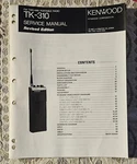 Original Kenwood TK-310 Fm Radio Service Manual. Fixed Price $12.00.