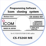 Icom CS-F3260 Me Ver. 4.6.4 Programming Software, IC-F3261DT/F5061D Radios. Fixed Price $25.99.