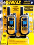 Dewalt Two Way Uhf/fm Radio Walkie Talkie Set Of 2 DXFRS300 New. Fixed Price $80.74.