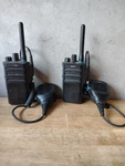 2 Axiom AXP505 Uhf Radio With Microphones. Fixed Price $134.99.