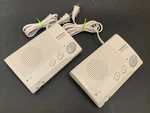 Set Of Two (2) Radio Shack Fm Wireless 2-WAY Intercoms Cat 43-491 Tested #2. Fixed Price $29.97.