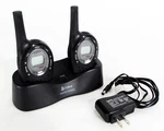 Cobra PR-250 Wx, Microtalk Two Way Radio W/ Desktop Charger & Adapter. Fixed Price $54.99.