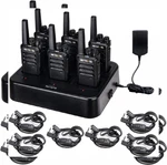 Retevis RT68 Walkie Talkies With Earpiece, Portable Frs Two-way Radios Black. Fixed Price $167.98.
