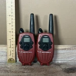 Motorola Talkabout T5200 Set Of Red & Black 14-CHANNEL Two-way Radios *tested*. Fixed Price $16.99.