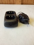 Motorola CH610E2 Dual Radio Battery Charger Stand No Power Supply. Fixed Price $17.25.