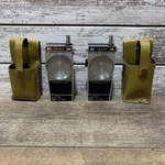 Vintage Pair Sears 9 Transistor Transceivers Walkie Talkies With Case And Tested. Fixed Price $48.00.