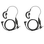 2PCS Clip Ear Headsets With Mic Compatible Uniden Gmr Walkie Talkies Durable. Fixed Price $27.95.