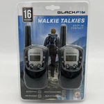 Blackfin Walkie Talkies New 16 Mile Range 22 Channel W/ Flashlight. Fixed Price $23.99.