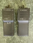 Lot Of 2 Motorola HT1000 H01RDC9AA3D/BN Uhf 16CH - No Battery. Fixed Price $84.99.