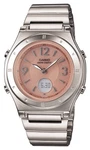 Casio Wave Ceptor Radio Solar Lwa M141D 4AJF Womens Watch Pink Silver. Fixed Price $203.75.