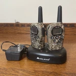 Midland X-tra Walkie Talkies Camo 2-WAY Radios + Desktop Charger Tested. Fixed Price $39.77.