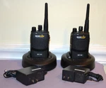 Lot Of Motorola Bearcom BC130 Uhf Radio 16CH W/accessory AAH84RCJ8AA2AN--GREAT. Fixed Price $89.99.