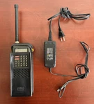 Vintage Uniden Bearcat BC100XLT Handheld Channel Scanner W/ Charger.. Fixed Price $75.95.
