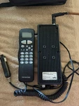Audiovox PRT1000AU Desktop Two-way Radio / Late 80-90 Model Bag Phone. Fixed Price $50.00.